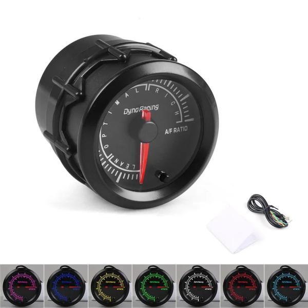 並行輸入品DYNORACING 2インチ 52MM 7色バックライト付き空燃比計 高速ステッピングモ...