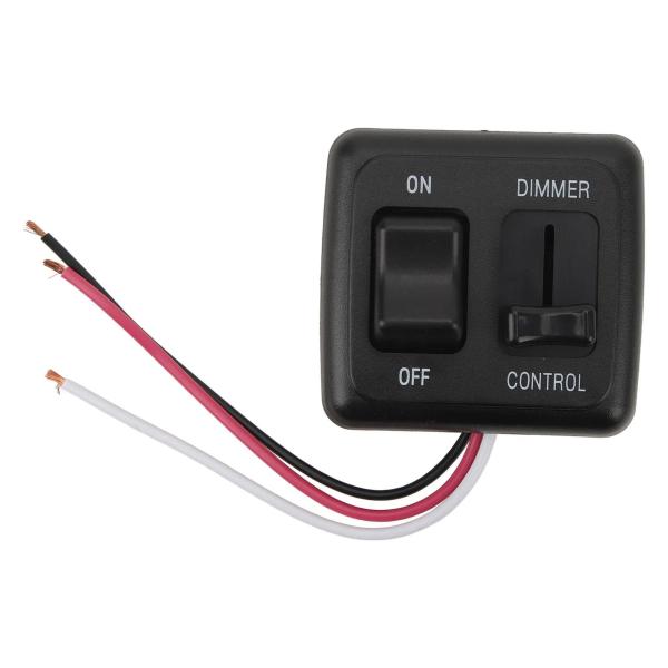 並行輸入品12V DC トグルスイッチ ハイサイド調光機能付き LED ハロゲン白熱灯 RV 車 ト...