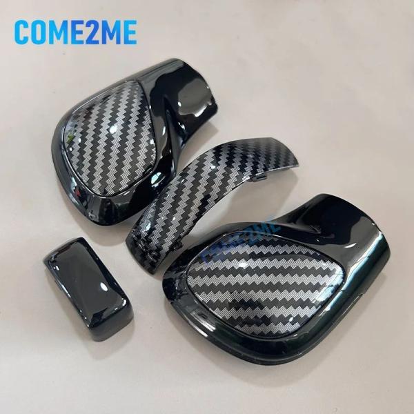 並行輸入品DSG ギアシフトノブ サイドカバー ブラッククロームレザー カーボン DSG シフトノブ...