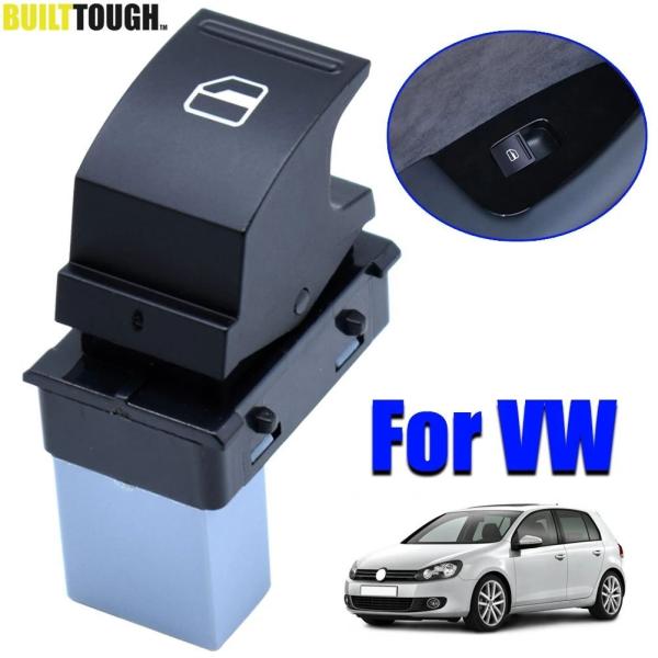 並行輸入品電動サイドウィンドウスイッチ パワーコントロールボタン 1個 VW CC ゴルフ ジェッタ...