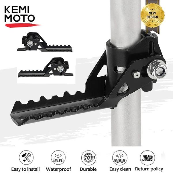 並行輸入品 KEMIMOTO-オートバイのロードフットレスト エンジンガード ハイウェイフットペグ ...
