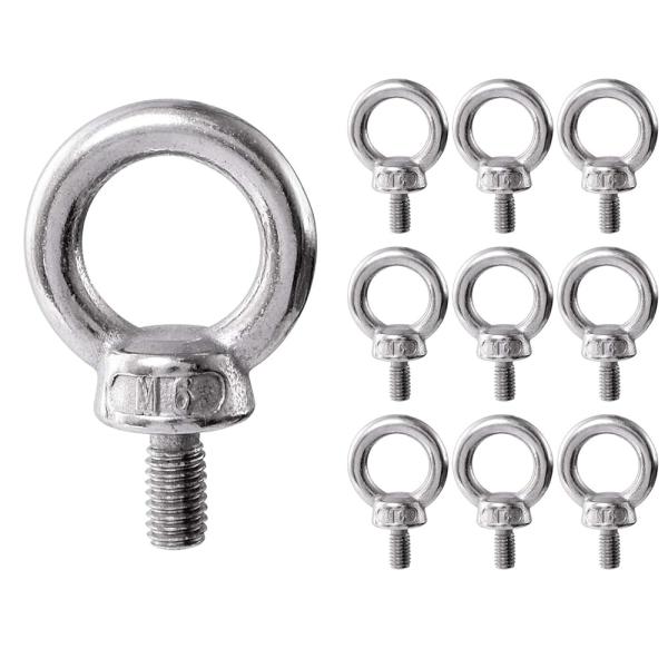 Pstyle. アイボルト 天井 固定 ネジ フック ステンレス 吊り金具 セット PST-066