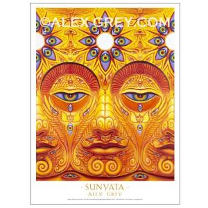 alex gray アレックスグレイ　サイン入りポスター　額なし Amazon.co.jp: アレックス・グレー - Dying - ポスター : Alex Grey