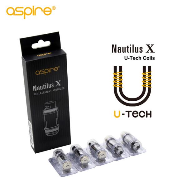Aspire - Nautilus Xシリーズ用・コイルヘッド（カンタル素材・5個入り）
