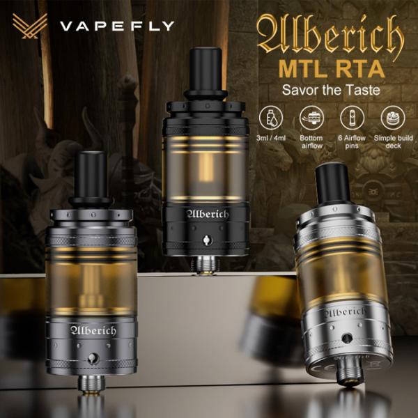 Vapefly - Alberich MTL RTA （ベイプフライ アルべリッチ）