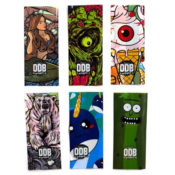 ODB WRAPS - 18650 電池用・バッテリー シュリンク ラップ 2枚入り（VAPE／電子...