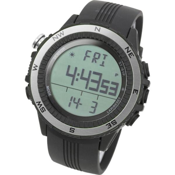 ラドウェザー アウトドア腕時計 ドイツ製センサー 高度計 気圧計 温度計 方位計 天気予測 登山 ス...