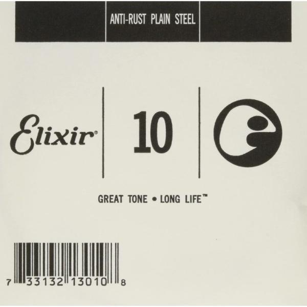 Elixir エリクサー エレキギター/アコースティックギター用 バラ弦 Plain Steel ....