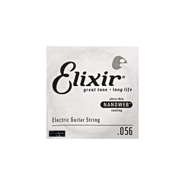 Elixir エリクサー エレキギター用 バラ弦 NANOWEB .056#15256 国内正規品