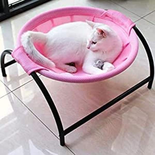 猫ベッド ペットハンモック 犬猫用ベッド 自立式 猫寝床 ネコベッド 猫用品 ペット用品 丸洗い 安...