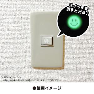 蓄光 スイッチ シール 夜光 ステッカー テー...の詳細画像1