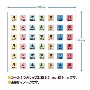 布に直接貼れる ノンアイロン めじるシール く...の詳細画像2