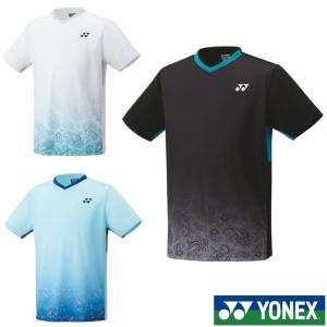 《送料無料》2024年5月中旬発売　YONEX　ユニセックス　ゲームシャツ(フィットスタイル)　10604　ヨネックス　テニス　バドミントン　ウェア｜ptennis