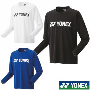 2024年1月下旬発売　YONEX　ユニセックス　ロングスリーブTシャツ　16802　ヨネックス　ウェア｜ptennis
