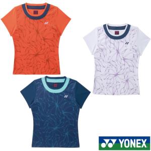 YONEX ウェア 2026年最新モデル バドミントン、ソフトテニス YONEX（ヨネックス） 2026春夏 ウィメンズ ゲームシャツ 20943 数量