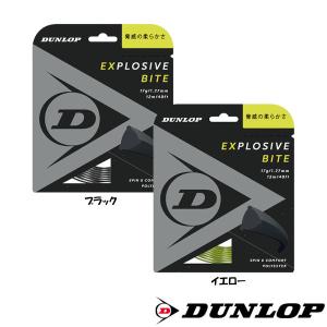 DUNLOP◆エクスプロッシブ・バイト　DST11011　硬式テニスストリング　ダンロップ｜PTENNIS