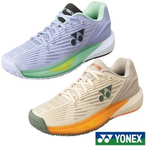 《送料無料》2024年1月下旬発売　YONEX　パワークッション エクリプション5　ウィメンGC　SHTE5LGC　ヨネックス　テニスシューズ　クレー・砂入り人工芝コート用｜ptennis