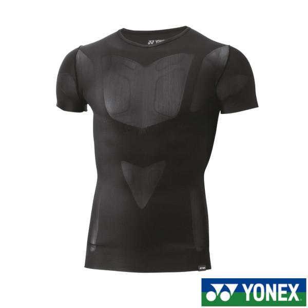 《送料無料》2024年1月下旬発売　YONEX　ユニセックス　Vネック半袖シャツ　STBA1022　...