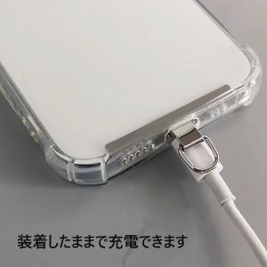 スマホ ステンレス ストラップホルダー 全機種...の詳細画像2