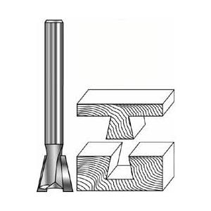 12.7mm アリ溝ビット（軸径1/4、角度14度）5405