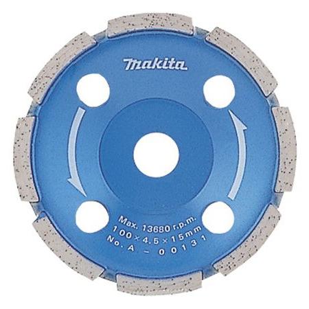 マキタ ダイヤモンドホイール（カップ型・研削用）外径100mm  A-00131