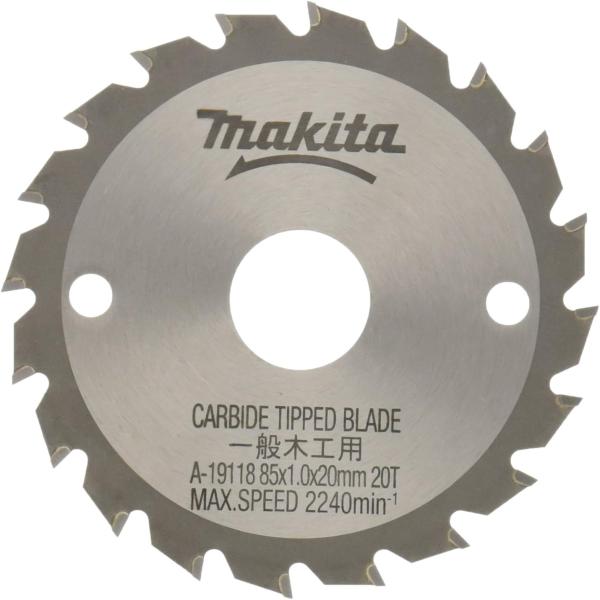 マキタ チップソー（一般木工用）外径85mm×刃数20 A-19118