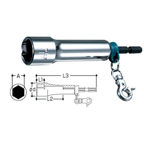 マキタ  タフソケットビットDX (適応ボルトM14)   A-52788