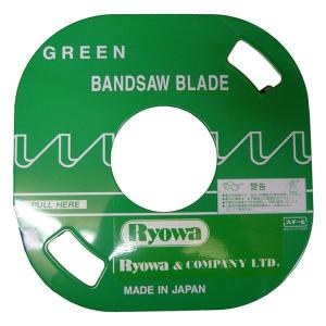 リョーワ BSW-200用帯鋸刃 Ｇ グリーン缶 0.5mm厚（缶入り、32m巻）BSW-KA32｜ptools