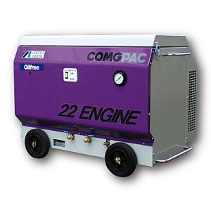 アネスト岩田 エンジンコンプレッサー 2.2Kw（オイルフリー、パッケージタイプ、セル付）※メーカー...