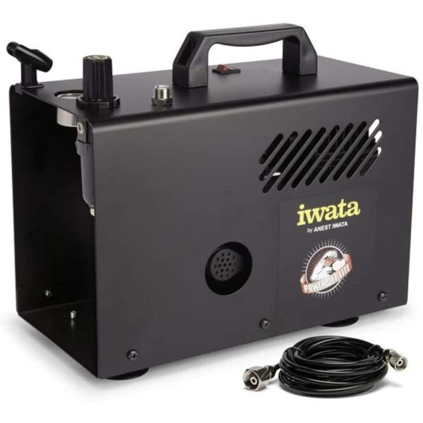 アネスト岩田 エアブラシ用コンプレッサー IS-925 ”POWERJET LITE” 送料無料