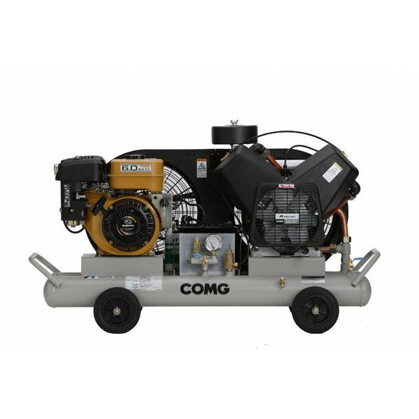 アネスト岩田 エンジンコンプレッサー 2.2Kw（オイルタイプ、セル付）※メーカー直送、代引き不可 ...