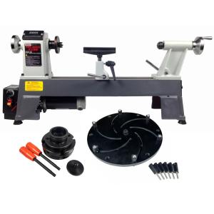 ピーウッド 木工旋盤 PWL-450VD ロングワーススタイルチャックセット