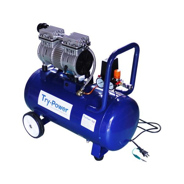トライパワー エアーコンプレッサ 1馬力 静音 TR-302EC