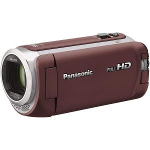 パナソニック HDビデオカメラ 64GB ワイプ撮り 高倍率90倍ズーム ブラウン HC-W590M-T ※展示未使用品｜pts-store