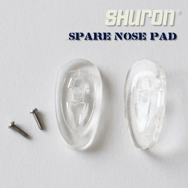 SHURON 交換用鼻パッド［楕円型］RONSTRONG用 普通郵便送料無料 シュロン社製眼鏡フレー...