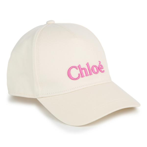 即日発送 クロエ キャップ C20049 117 KIDS 大人もOK OFFWHITE オフホワイ...