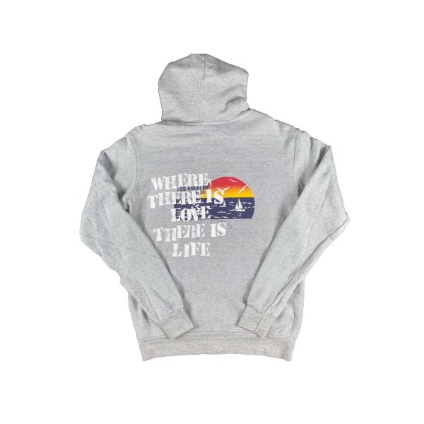 MBW apparel WHERE THERE IS LOVE ZIP PARKAR GRAY (エ...