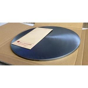 クレープ用鉄板（直径35cm、厚み9mm）オリジナルレシピ付き　鉄板表面研磨仕上げ