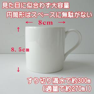 わけあり 円筒形 マグカップ レンジ可 食洗機...の詳細画像1