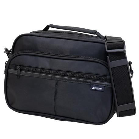 ショルダーバッグ　ビジネスバッグ　持ち手付き　A4サイズが入る　シンプル　無地　バッグ　メンズ　