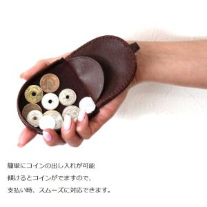 小銭入れ 馬蹄形 馬蹄型 コインケース レザー...の詳細画像2