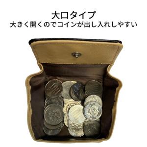 レザーコインケース 牛革小銭入れ コインケース...の詳細画像4