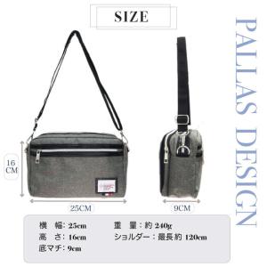 ショルダーバッグ コンパクト メンズ レディー...の詳細画像5