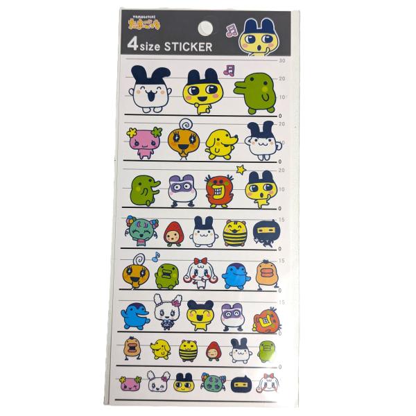 カミオジャパン たまごっち[シールシート]4SIZE STICKER 送料込