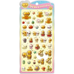 クラックス CRUX うるちゅる ポップシール なっとうちゃん ぷっくり 立体 スマホデコ 推し活 ...