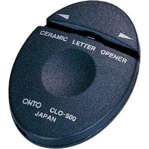 レターオープナー セラミックレターオープナー 黒 CLO-500クロ