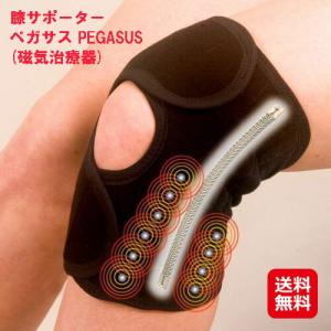 膝サポーター ペガサス PEGASUS  送料無料  ポイント11倍 磁気治療器 サポーター ひざ用...