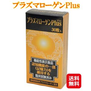 プラズマローゲン 知的栄養素 中高年 記憶 ぼけ 記憶 サプリ 【プラズマローゲンPlus 機能性表示食品】【送料無料】認知機能｜puerarian