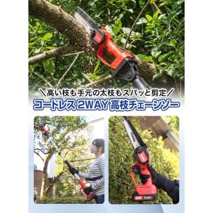 ファミラ 充電式コードレス2WAY高枝チェーン...の詳細画像1