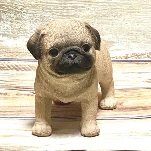 たたずむ仔パグ ドッグオーナメント｜pugbiiki